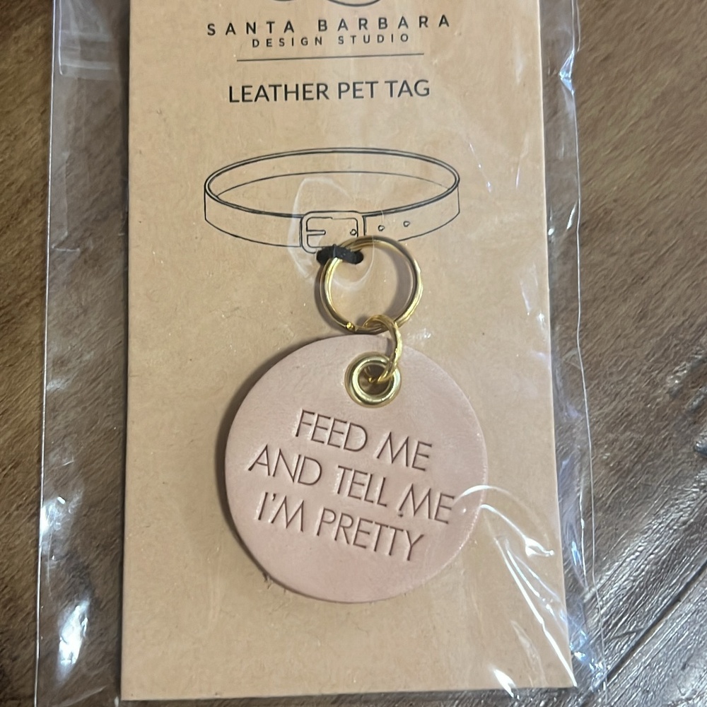 Leather Pet Tag